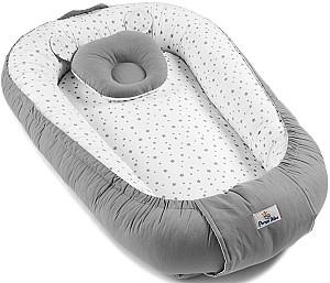 Cuib pentru bebelus PernaMea Stele Gri