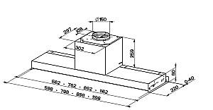 Hota Faber IN-NOVA TOUCH X/BK A60 (305.0611.152)