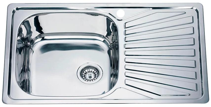 Chiuveta de bucatarie Fabiano 78x48  0,8  FB  RIF  L