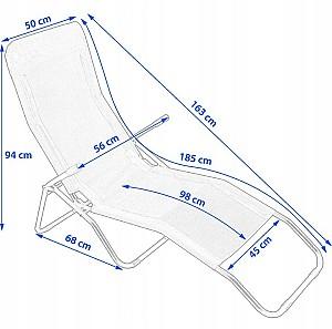 Sezlong Jumi Sloth OM-281967 Bej