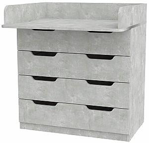 Comoda copii KompaniT C-P Atelie deschis (Gri)