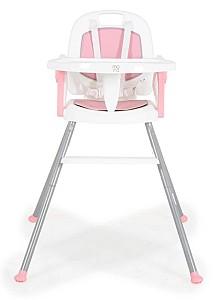 Scaun reglabil pe inaltime de masa Moni Amaretti 3in1 Pink