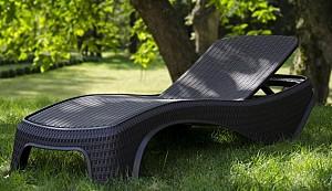 Sezlong Keter Atlantic Graphite