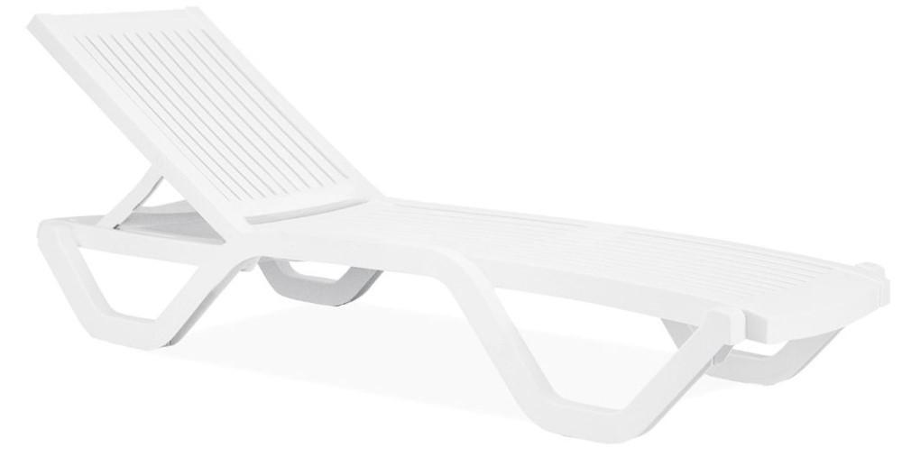 Sezlong Papatya Myra Alb