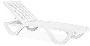 Sezlong Papatya Myra Alb