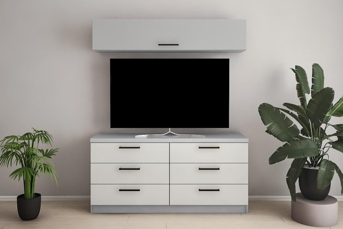 Living PS Y-8 (TV-1.5 m) 1.5 m Gri / Gri Deschis