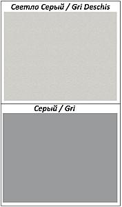 Living PS Elena Y (TV-1.2 m) 3 m Gri / Gri Deschis