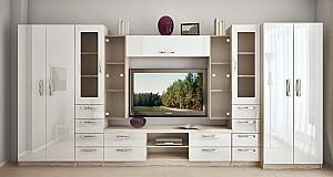 Living PS Liudmila X 4.2 m (TV-1.2 m) Stejar Cortona / Alb