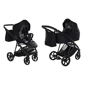 Carucior 2 in 1 MoMi AIR V3–2IN1–04 Black