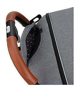 Carucior de plimbare MoMi Estelle Gray-Gold