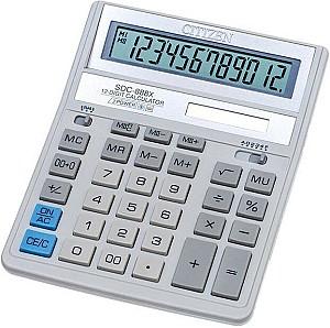 Calculator de masa Citizen SDC-888 XWH
