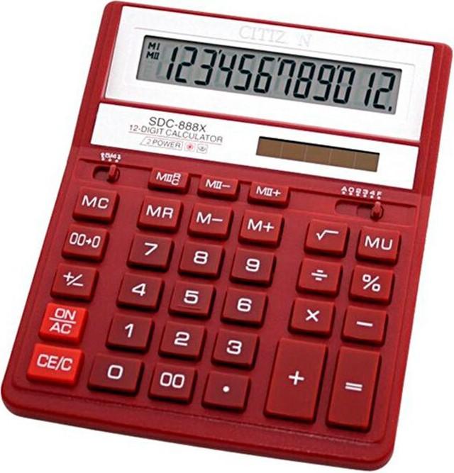 Calculator de masa Citizen SDC 888-XRD