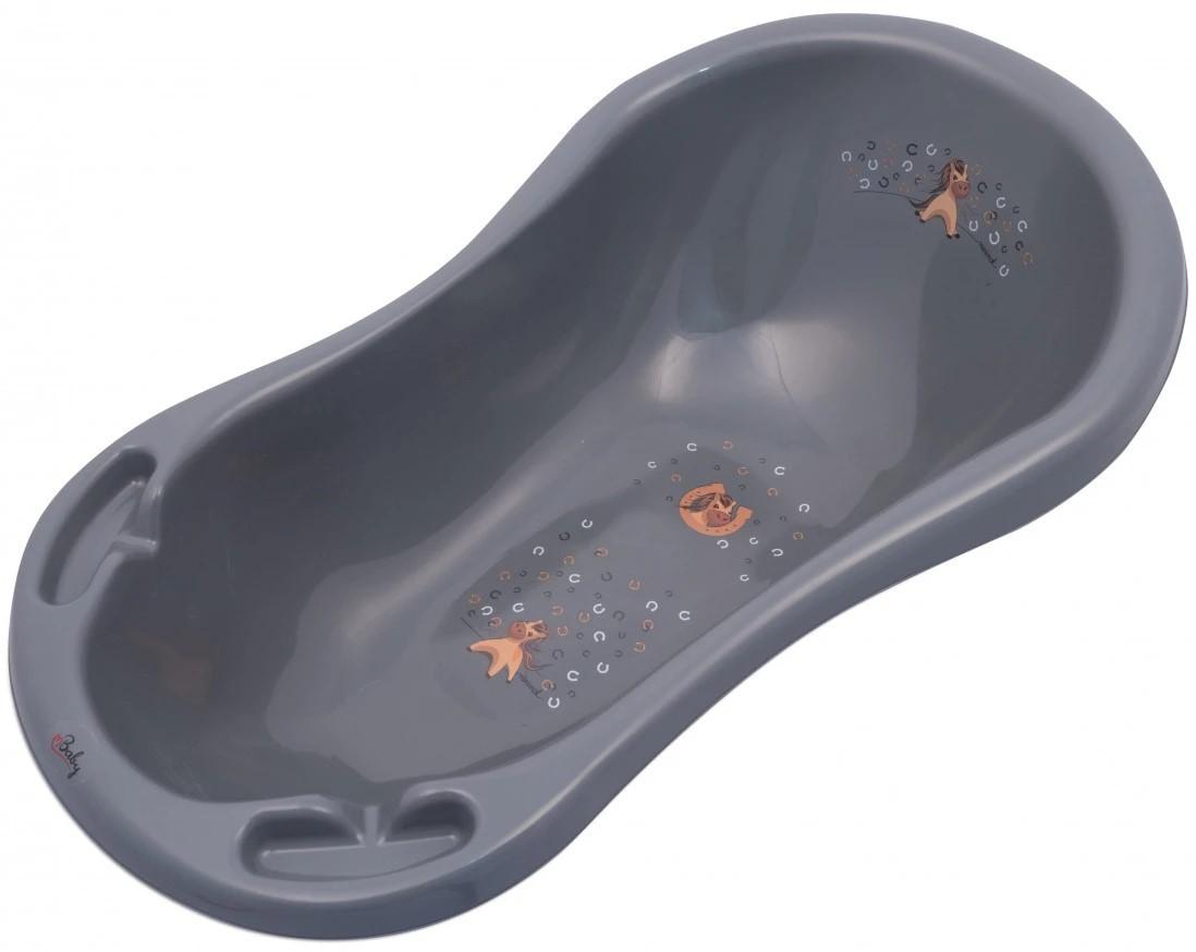 Cada pentru bebelusi Maltex Steel Grey