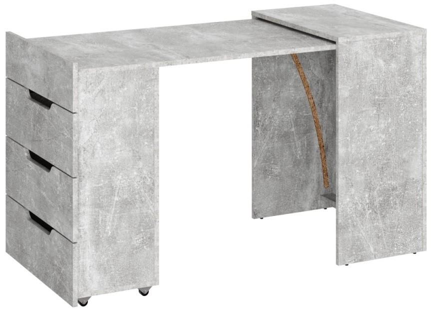 Masa de birou KompaniT Transformer 2 Atelie Deschis (Gri)