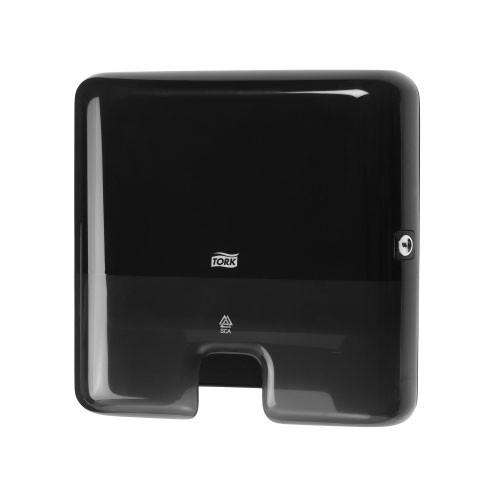 Dispenser servetele baie Tork Interfond H2 Black