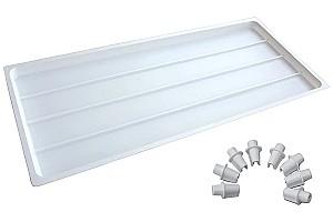 Uscator pentru vesela Giff 800x280 mm (White)