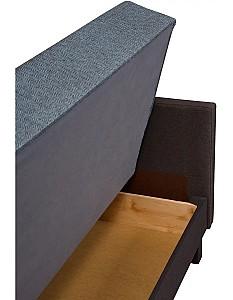 Canapea Modern Adam 3 Tiffani 25/Cosmic 30 (Brown/White/Brown Dark)