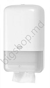 Dispenser servetele baie Tork T3 alb