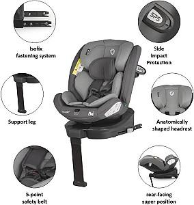 Scaun auto copii Coccolle Isize Sidra - Diamond Black