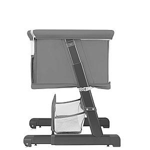 Patut copii Lionelo Thomi Plus Grey Concrete