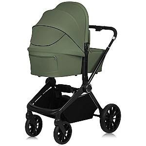 Carucior 2 in 1 Lionelo Mika Plus Grey Olive