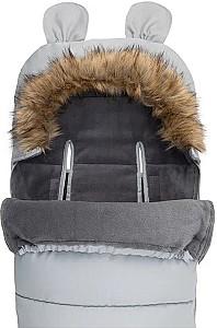 Husa de iarna pentru carucioare MoMi Cozy Gray