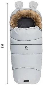 Husa de iarna pentru carucioare MoMi Cozy Gray