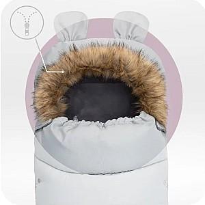 Husa de iarna pentru carucioare MoMi Cozy Gray