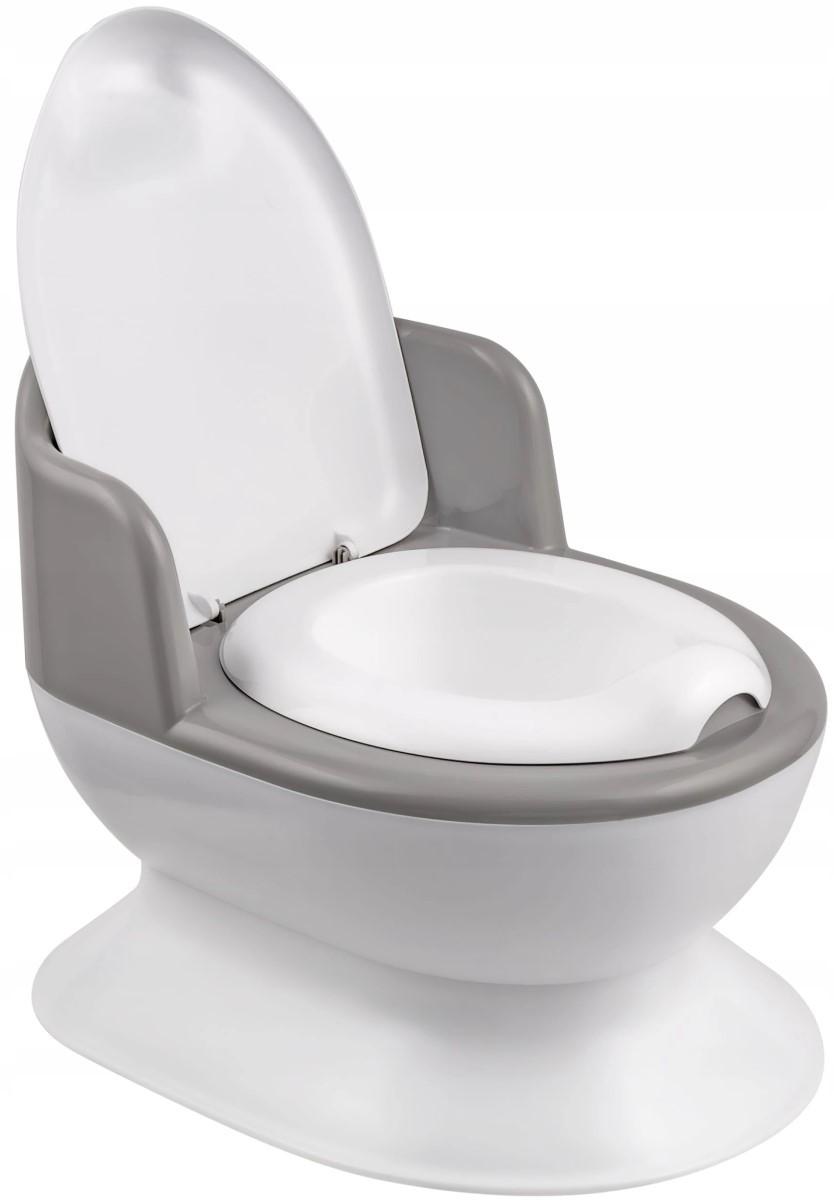 Oala copii Maltex Toddlers Potty White Grey