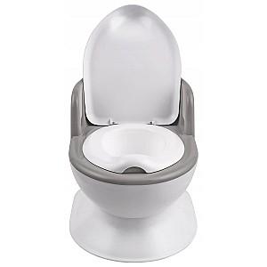 Oala copii Maltex Toddlers Potty White Grey