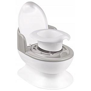 Oala copii Maltex Toddlers Potty White Grey