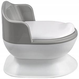 Oala copii Maltex Toddlers Potty White Grey