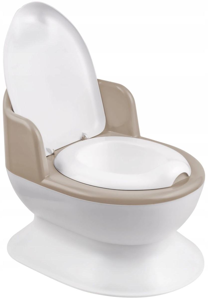 Oala copii Maltex Toddlers Potty White Beige