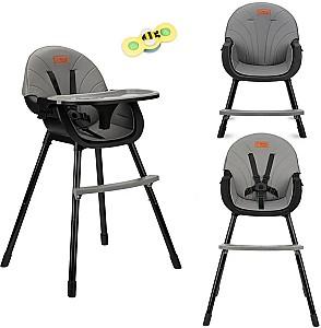 Scaun de masa multifunctional MoMi 3in1 Reki Black