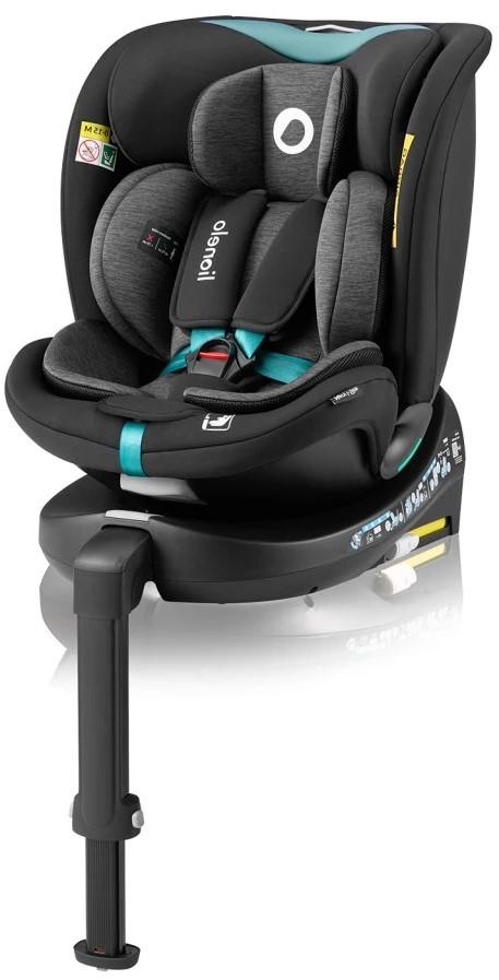 Scaun auto copii Lionelo Navy Black Turquoise