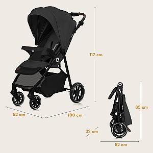 Carucior de plimbare Lionelo Emma One Grey Stone