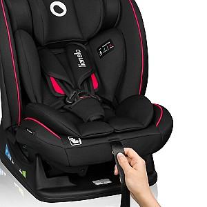 Scaun auto copii Lionelo Aart Black Carbon Red