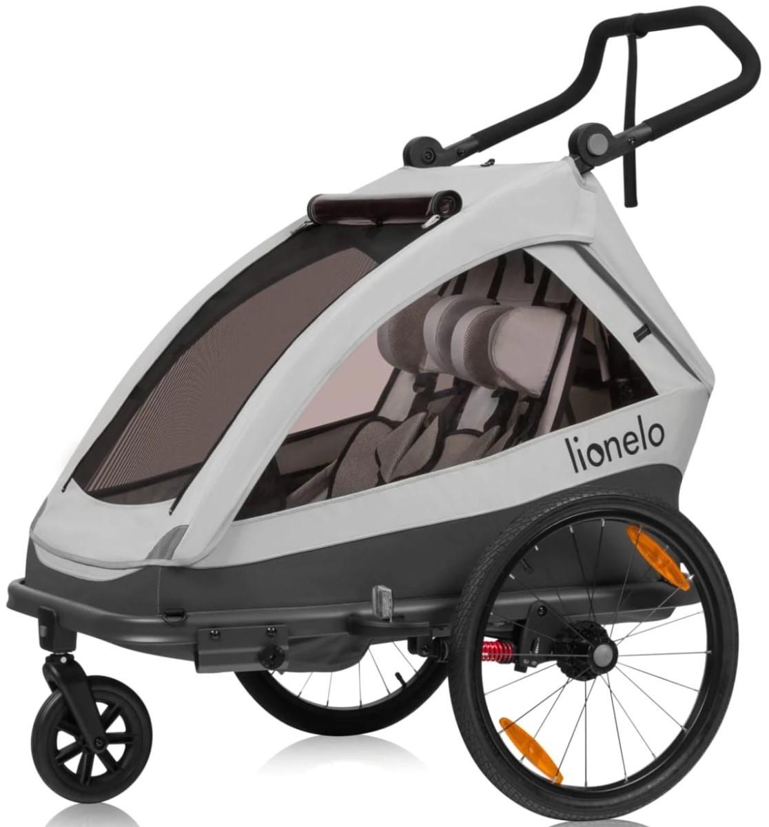 Carucior pentru gemeni Lionelo Cama Grey Stone