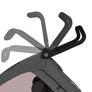 Carucior pentru gemeni Lionelo Cama Grey Graphite