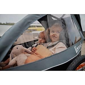 Carucior pentru gemeni Lionelo Cama Grey Graphite