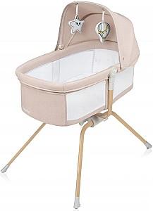 Patut copii Lionelo Malin Evo Beige Natural