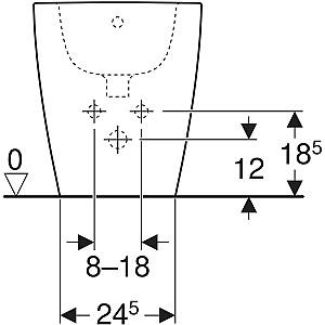 Bideu GEBERIT ICon 502.384.00.1