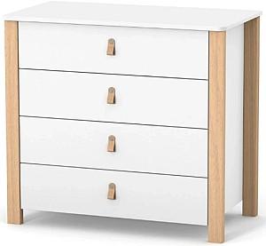 Comoda copii Veres 900 Monaco Alb/Fag (33.2.351.2.15)