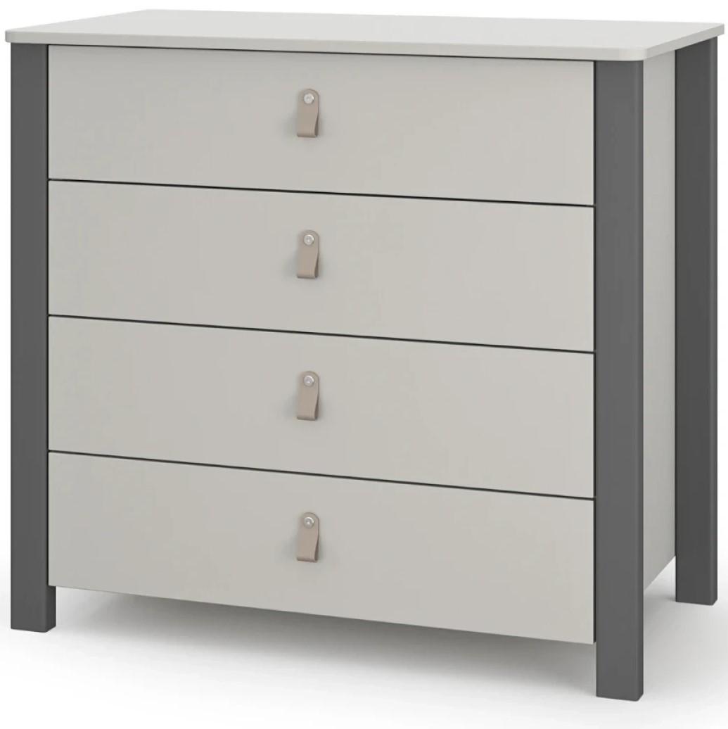 Comoda copii Veres 900 Monaco Alb/Casemir (33.2.351.2.07)