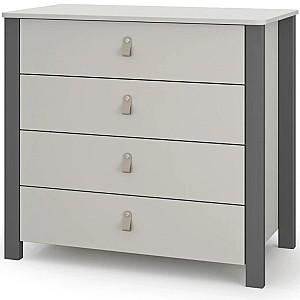 Comoda copii Veres 900 Monaco Alb/Casemir (33.2.351.2.07)