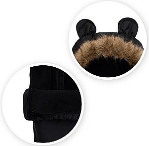 Husa de iarna pentru carucioare MoMi Cozy Black
