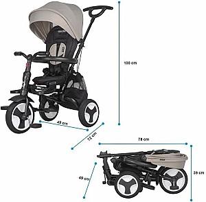 Tricicleta copii Coccolle Spectra Plus Jet Back S800