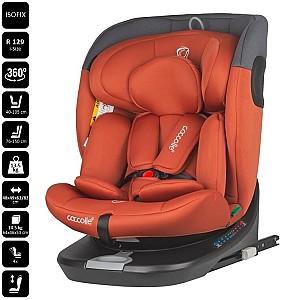 Scaun auto copii Coccolle Premium Isize 40-150 cm Atira Cinnamon Brown