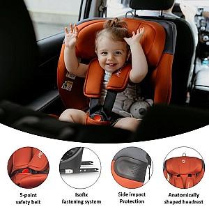 Scaun auto copii Coccolle Premium Isize 40-150 cm Atira Cinnamon Brown