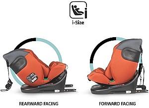 Scaun auto copii Coccolle Premium Isize 40-150 cm Atira Cinnamon Brown